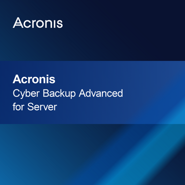 Acronis Cyber Backup Geavanceerde Virtuele Host