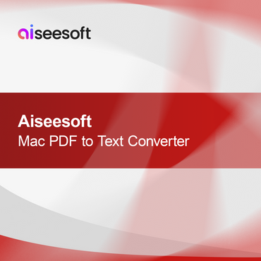 Aiseesoft Mac Convertor PDF în Text