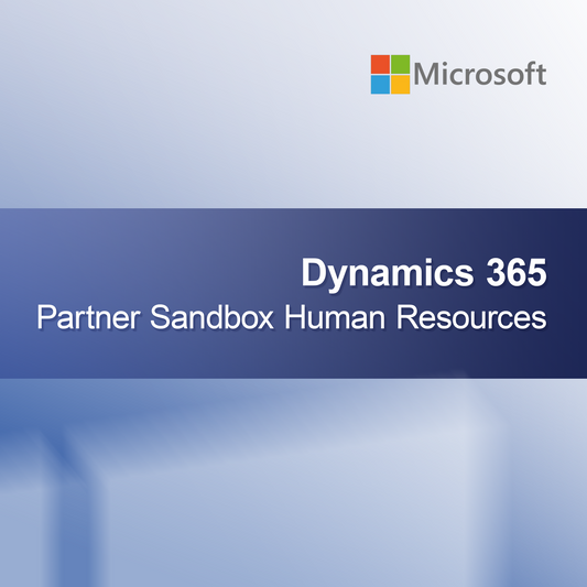 Dynamics 365 Partner Sandbox Ressources Humaines