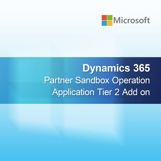 Dynamics 365 Partner Sandbox Operasyon Uygulama Katmanı 2. Seviye Eklentisi