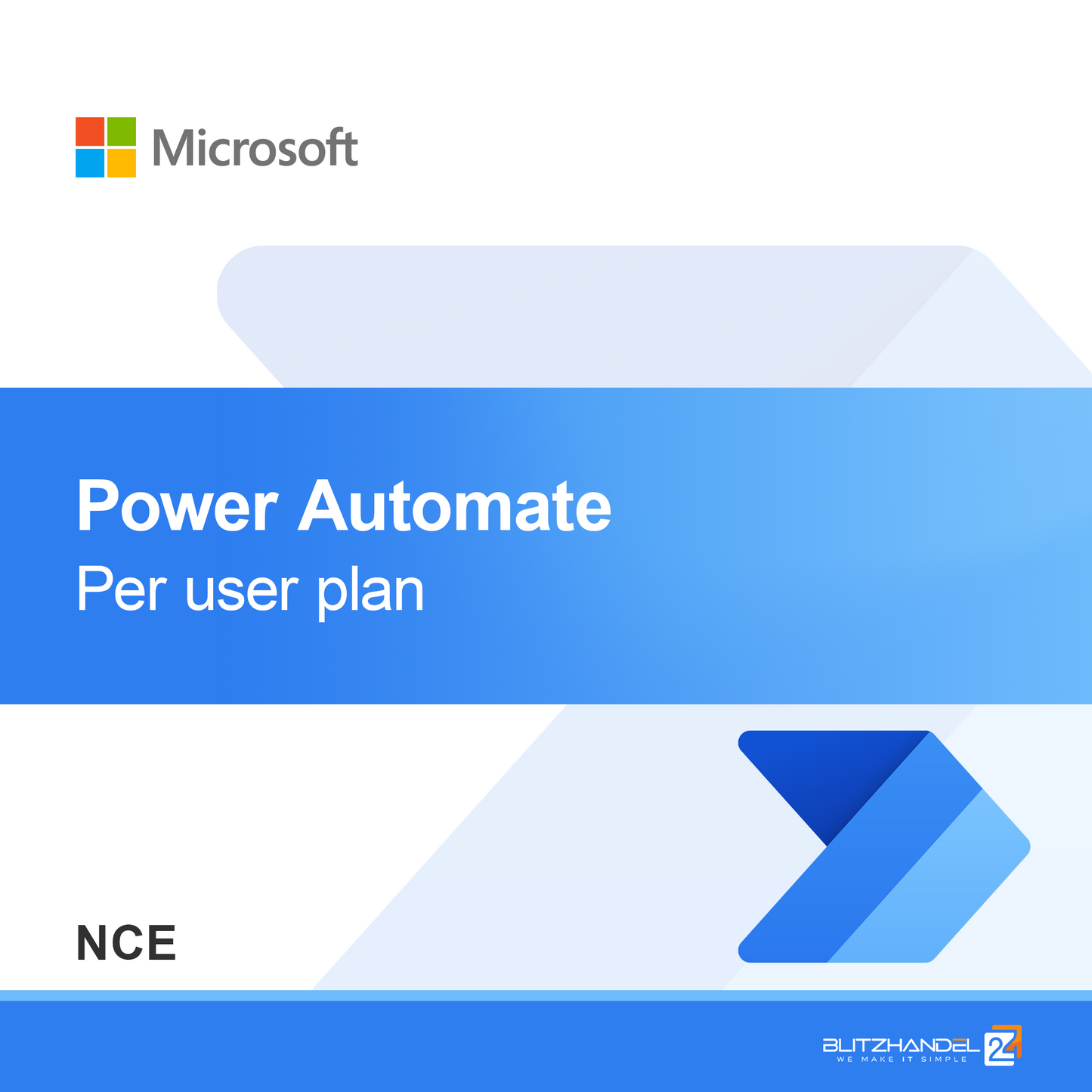 Power Automate pr. bruger plan (NCE)