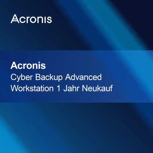 Acronis Cyber Backup Geavanceerd Werkstation