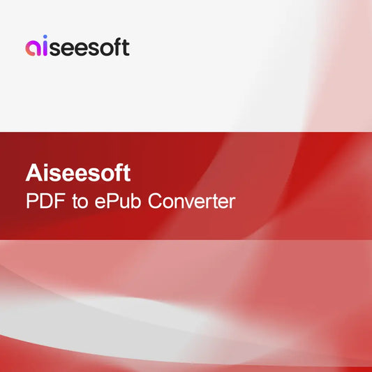 Aiseesoft PDF naar ePub Converter