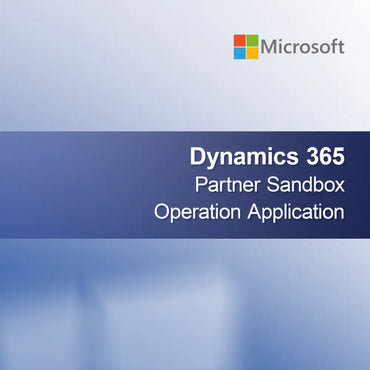 Aplikacija za upravljanje Dynamics 365 Partner Sandbox