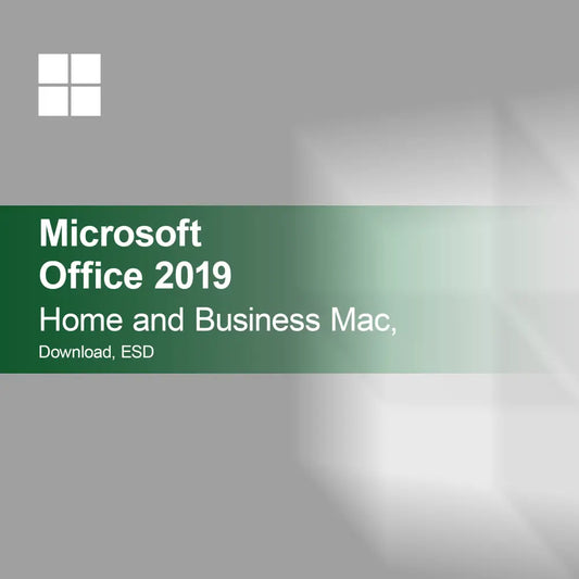 Microsoft Office 2019 Thuis en Zakelijk Mac, Download, ESD