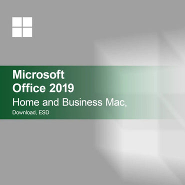 Microsoft Office 2019 Thuis en Zakelijk Mac, Download, ESD