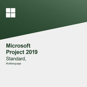 Microsoft Project 2019 Standard, Multibahasa