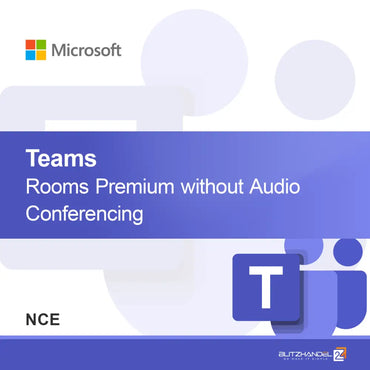 Teams Rooms Premium sin Conferencias de Audio (NCE)