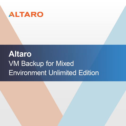 Altaro VM Backup untuk Lingkungan Campuran Edisi Tak Terbatas