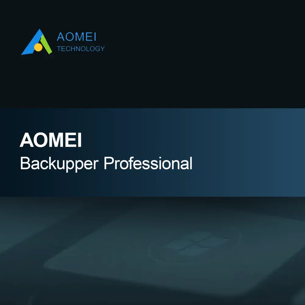 AOMEI Backupper Profesjonell