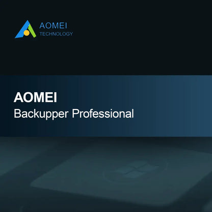 AOMEI Backupper Profesjonell
